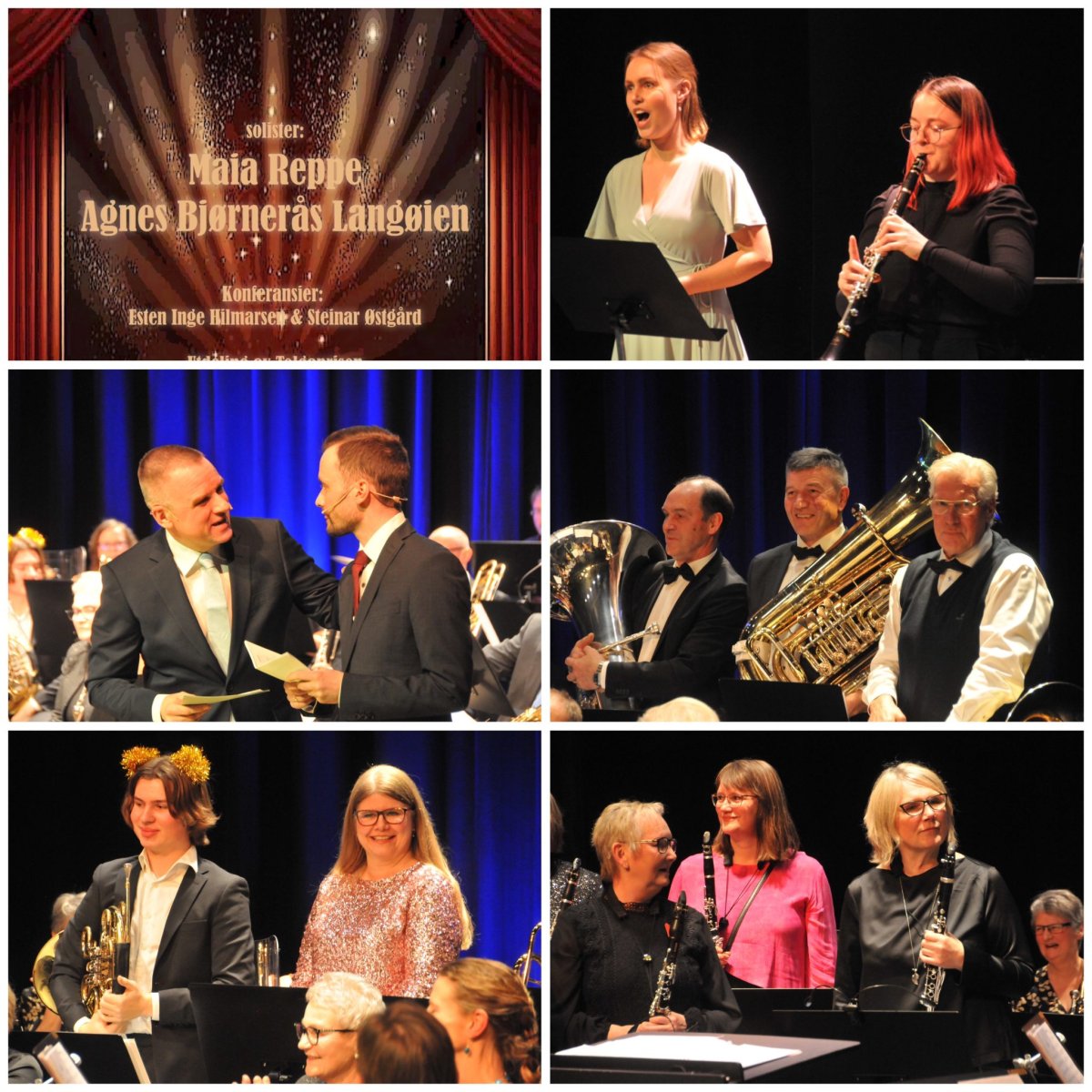  Nyttårskonsert med fullsatt kultursal